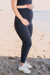 Black Eco Pregnancy Leggings